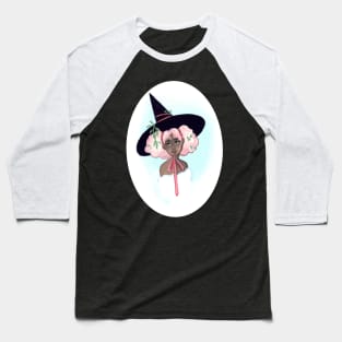 Cotton Candy Witch Baseball T-Shirt